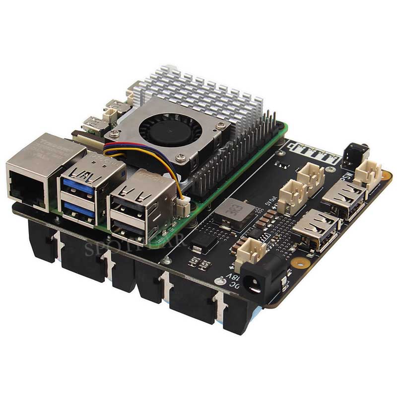 Raspberry Pi 5 UPS Expansion B - Raspberry Pi Uninterrupted Power Supply Ups 18650 评论和价格