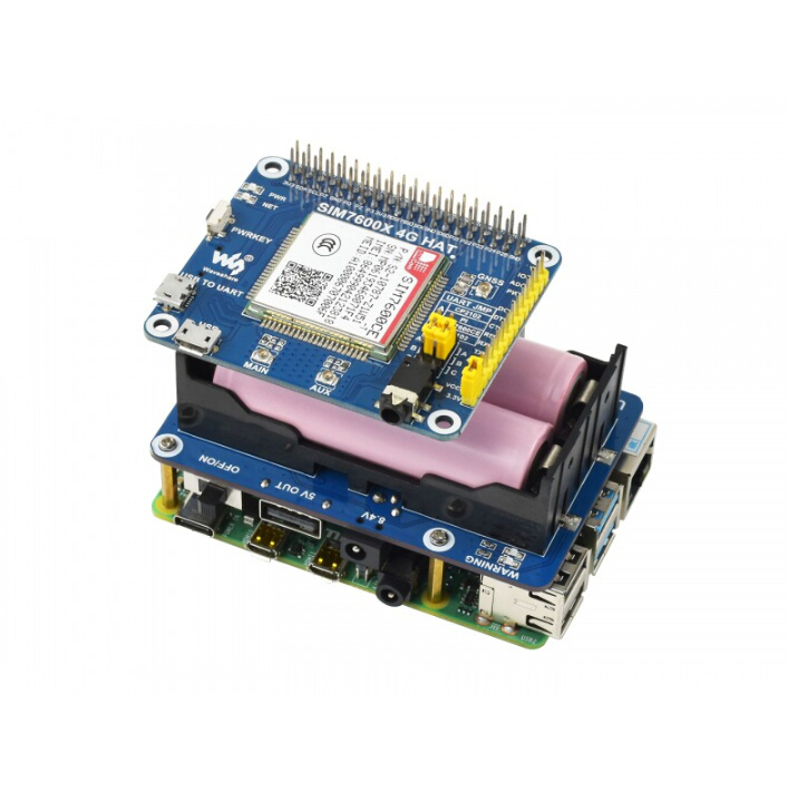Waveshare Uninterruptible Powe - Raspberry Pi Uninterrupted Power Supply Ups 18650 评论和价格